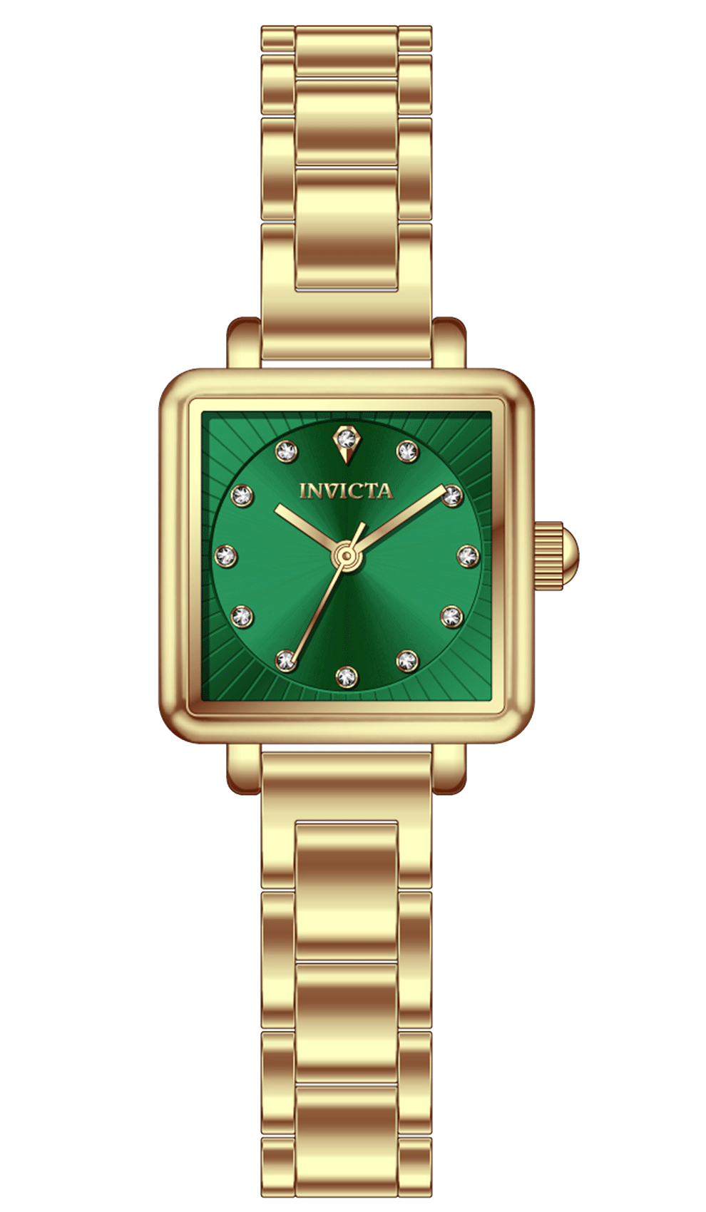 INVICTA Wildflower Quartz Movement Green Analog  Dial Watch For Ladies- 69429