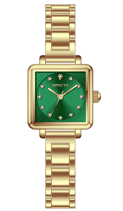 INVICTA Wildflower Quartz Movement Green Analog  Dial Watch For Ladies- 69429