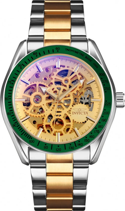 Invicta Objet D Art Automatic Gold Dial Analog Watch For -  Gents 69454