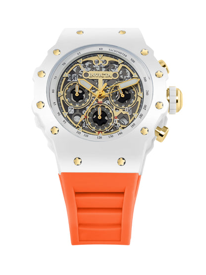 Invicta Racing Quartz Gold Dial Analog Watch For Gents - 69651