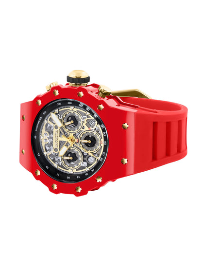 Invicta Racing Quartz Gold Dial Analog Watch For Gents - 69654