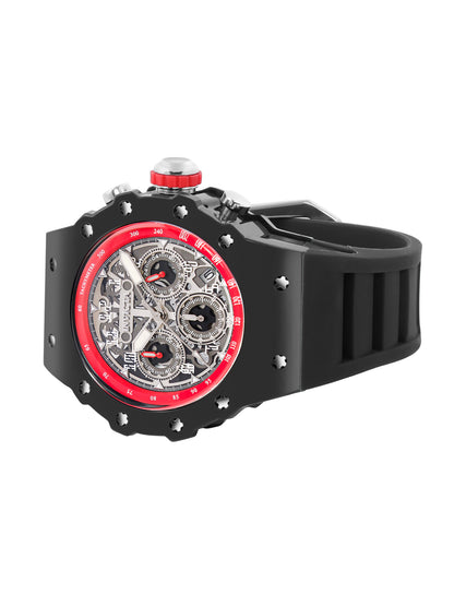 Invicta Racing Quartz Silver Dial Analog Watch For Gents - 69658