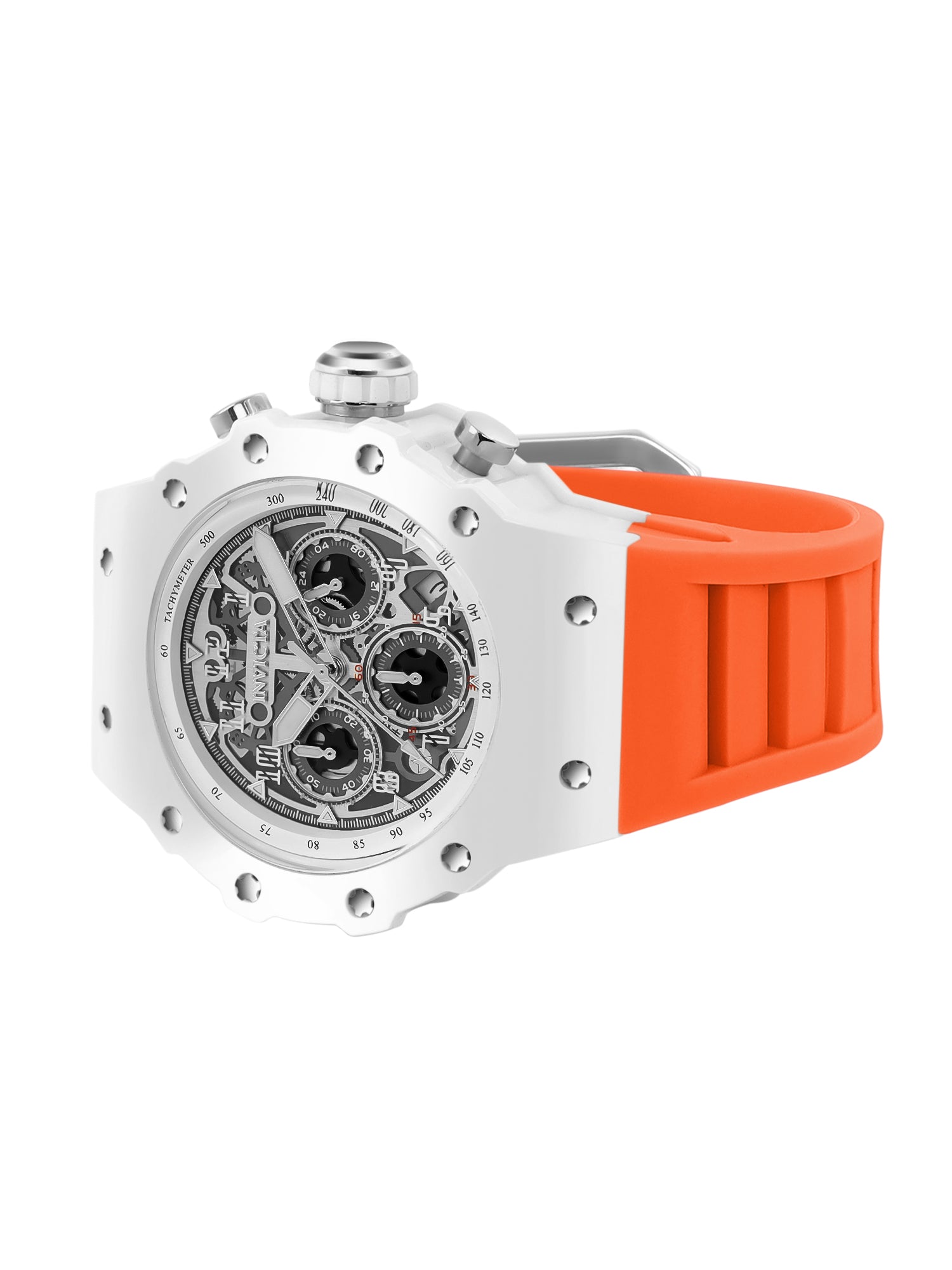 Invicta Racing Quartz Silver Dial Analog Watch For Gents - 69672