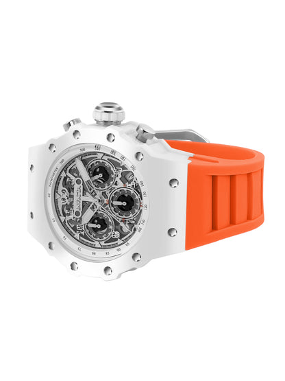 Invicta Racing Quartz Silver Dial Analog Watch For Gents - 69672