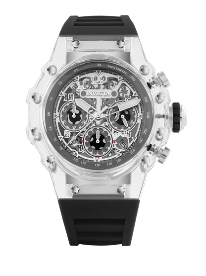 Invicta Racing Quartz Silver Dial Analog Watch For Gents - 69681