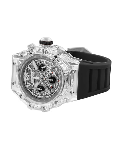 Invicta Racing Quartz Silver Dial Analog Watch For Gents - 69681