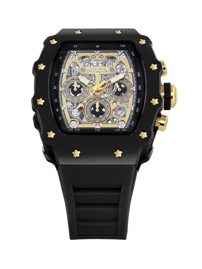 Invicta Racing Quartz Silver Dial Analog Watch For Gents - 69693