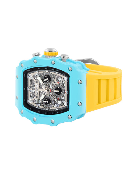 Invicta Racing Quartz Silver Dial Analog Watch For Gents - 69694