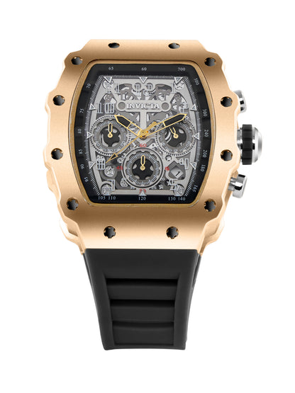 Invicta Racing Quartz Silver Dial Analog Watch For Gents - 69698
