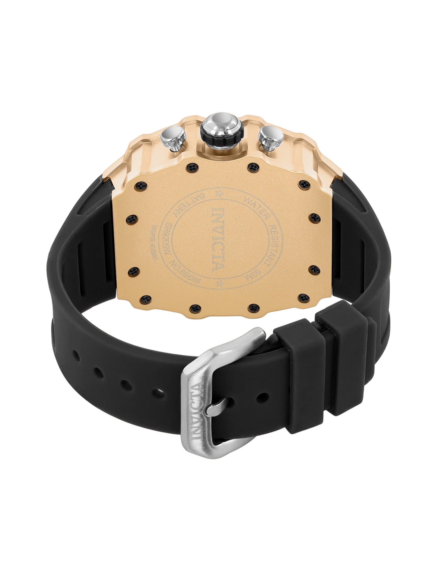 Invicta Racing Quartz Silver Dial Analog Watch For Gents - 69698