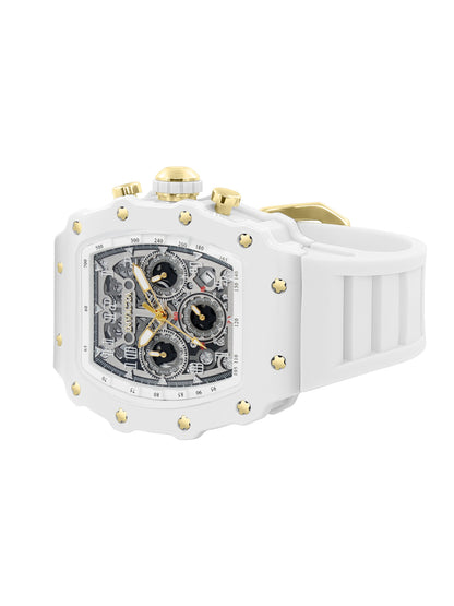 Invicta Racing Quartz Silver Dial Analog Watch For Gents - 69700