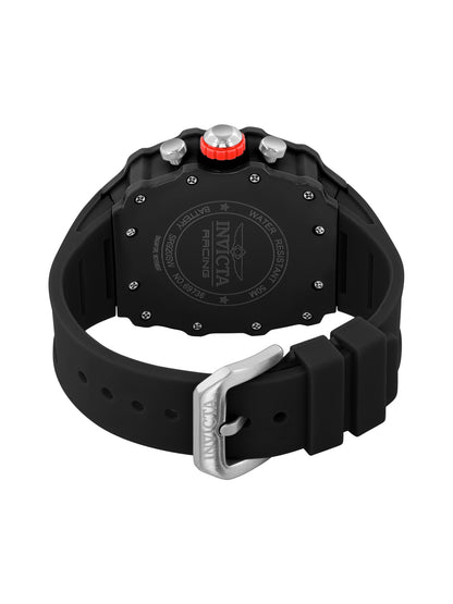 Invicta Racing Quartz Silver Dial Analog Watch For Gents - 69736