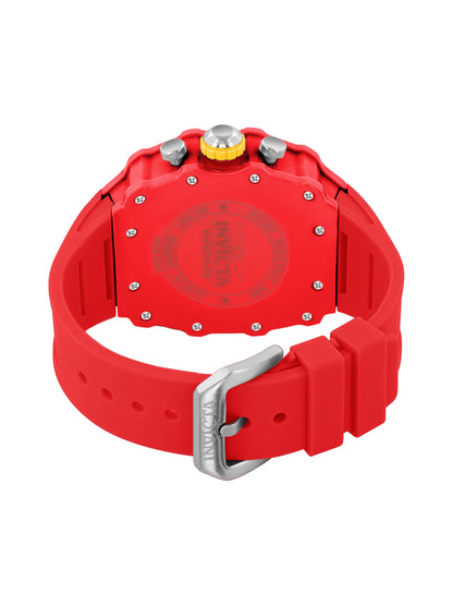 Invicta Racing Quartz Silver Dial Analog Watch For Gents - 69737