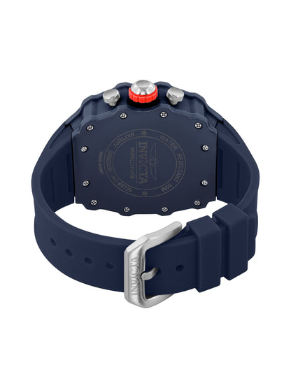 Invicta Racing Quartz Silver Dial Analog Watch For Gents - 69739