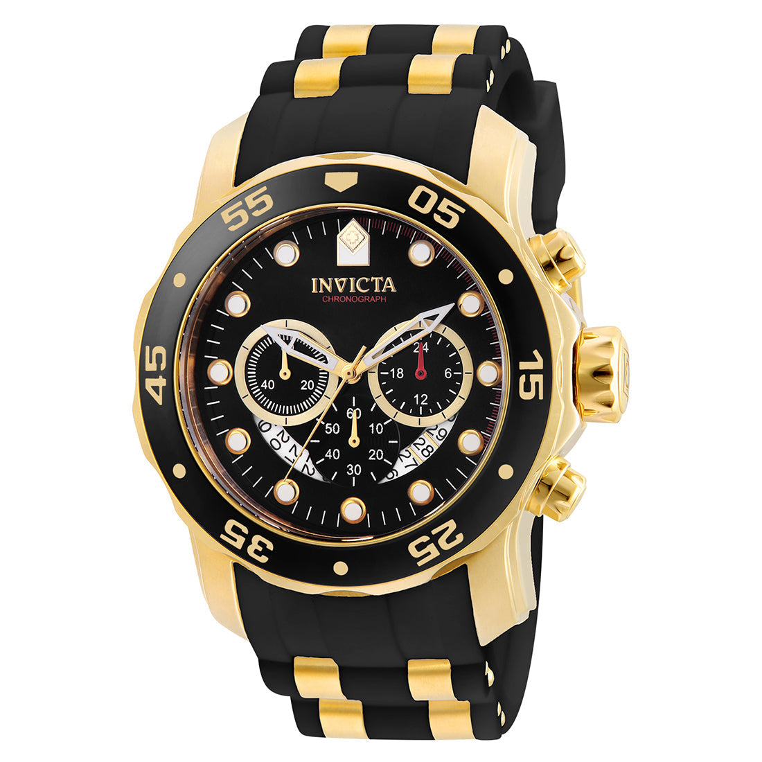 Invicta Pro-Diver Analog Black Dial MenS Watch-6981