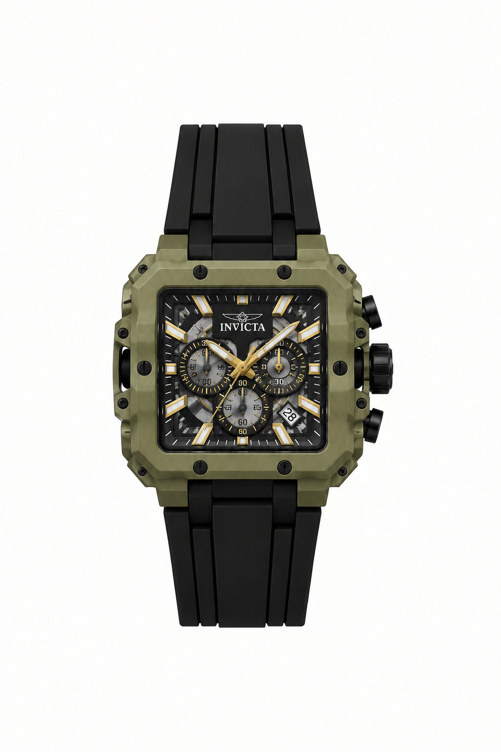 Invicta S1 Rally Quartz Black Dial Analogue Watch for Men - 70218