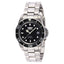 Invicta Stainless Steel Pro-Diver Analog Black Dial Men Watch-8926, Silver Band