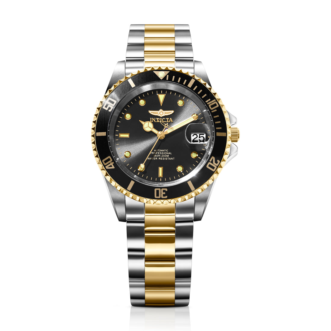 Invicta Pro-Diver Analog Black Dial Men&