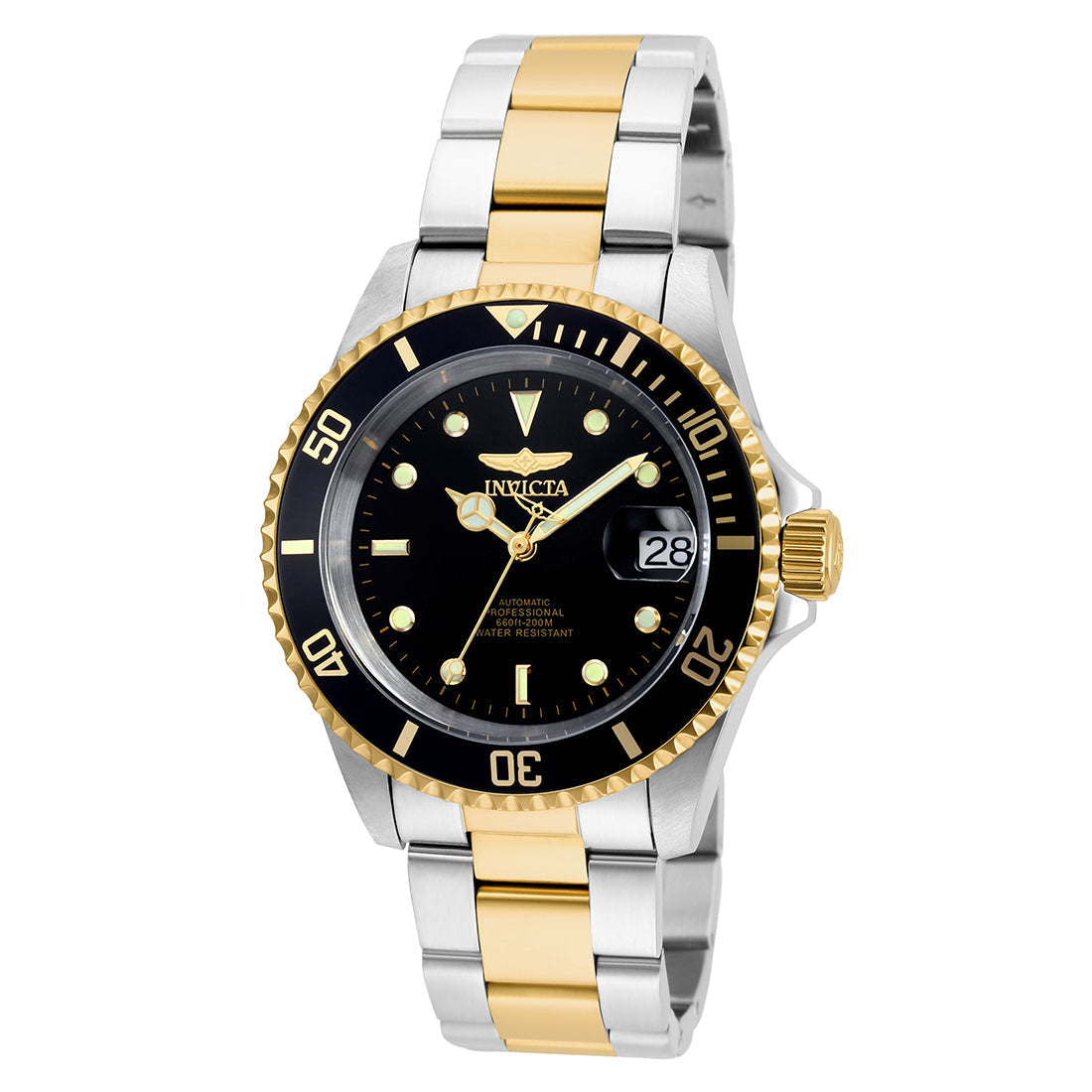 Invicta Pro-Diver Analog Black Dial Men&
