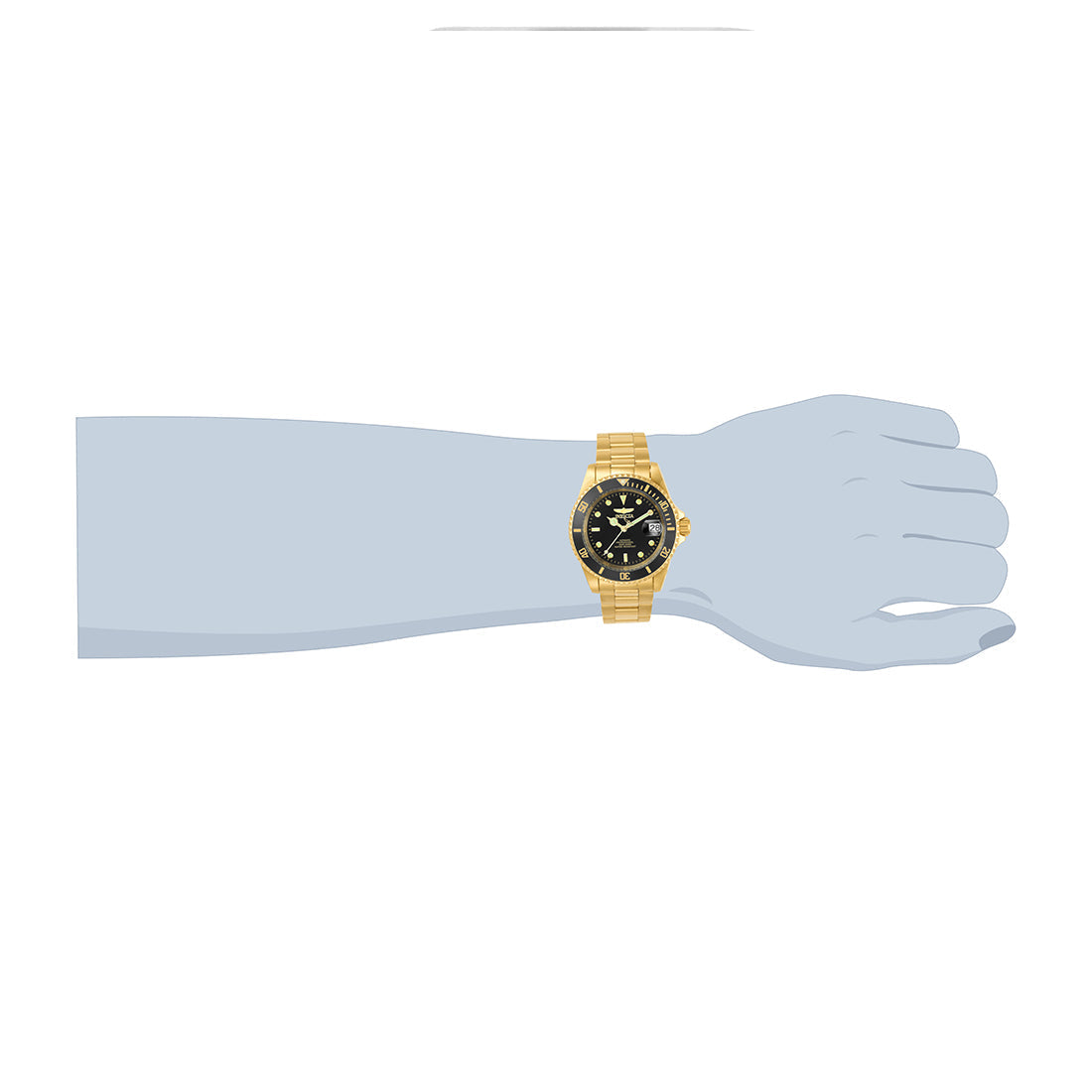 Invicta Analog Black Dial MenS Watch-8929Ob