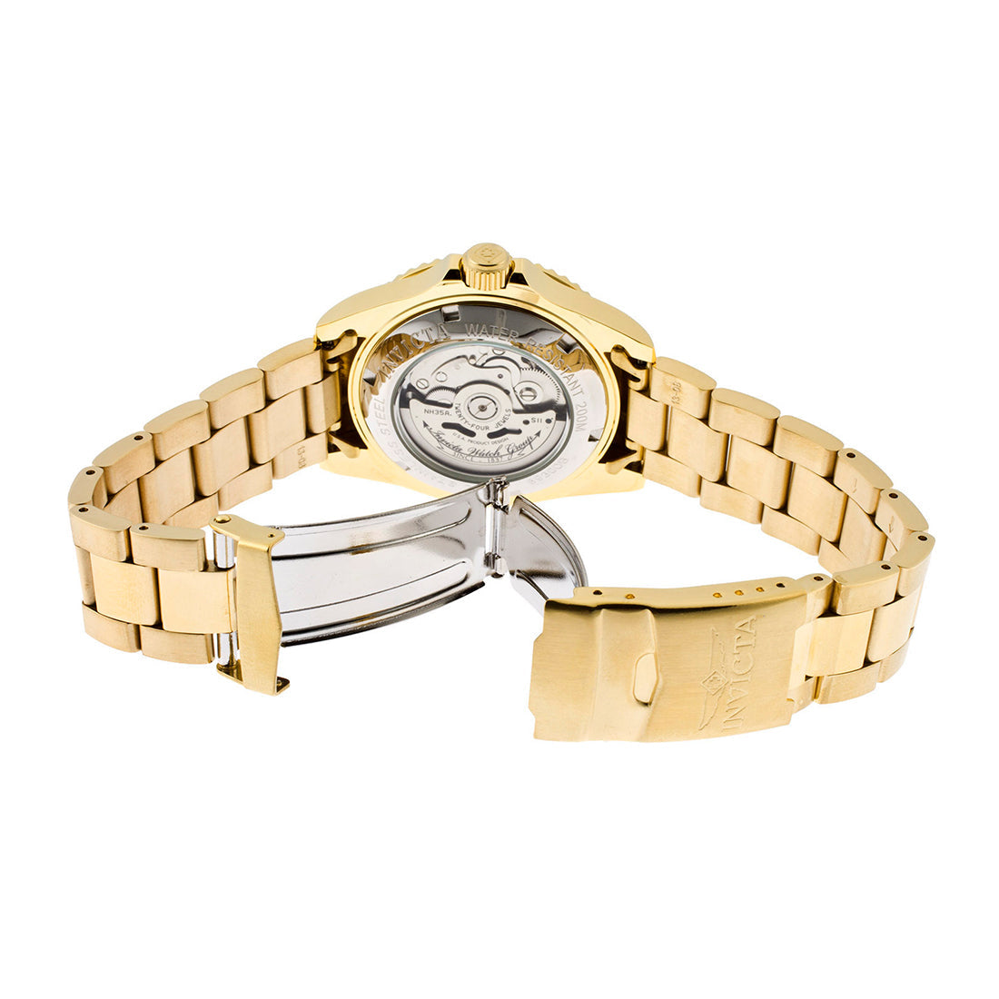 Invicta Stainless Steel Pro Diver Automatic Analog Blue Dial,Silver Band Watch for Men - 8930Ob