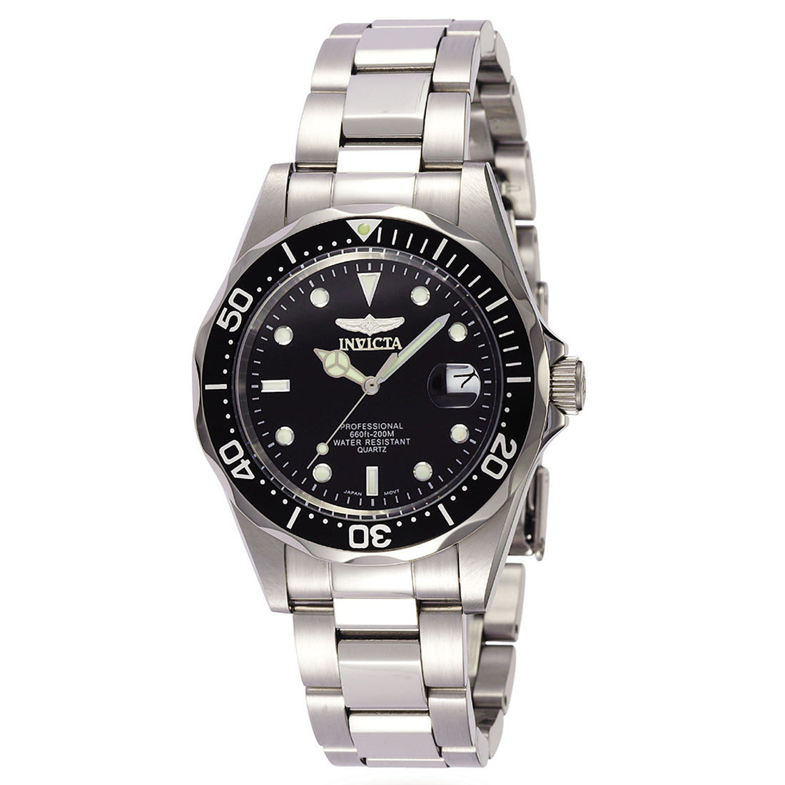 Invicta Pro Diver Analog Black Dial Men&