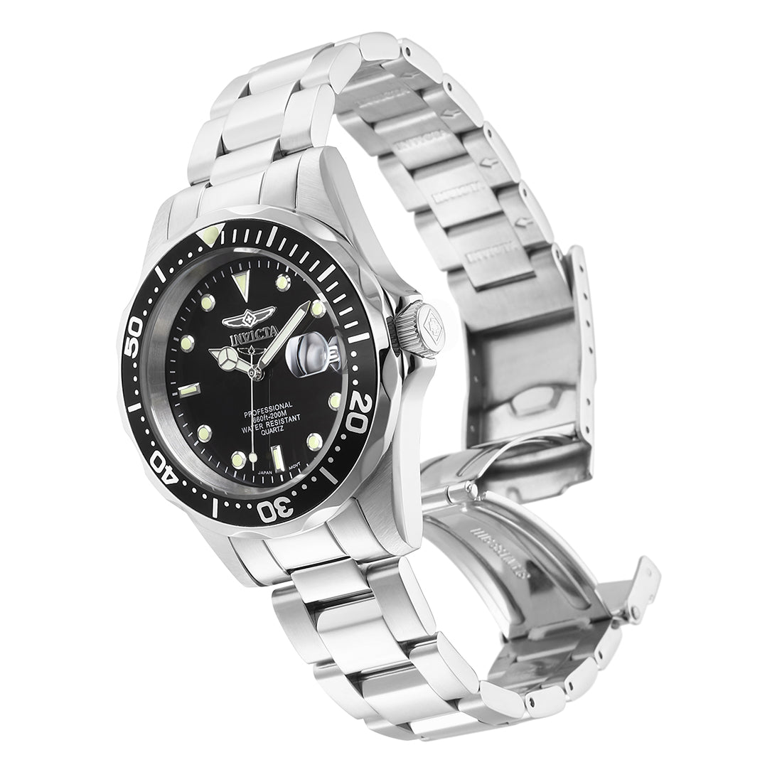 Invicta Pro Diver Analog Black Dial Men&