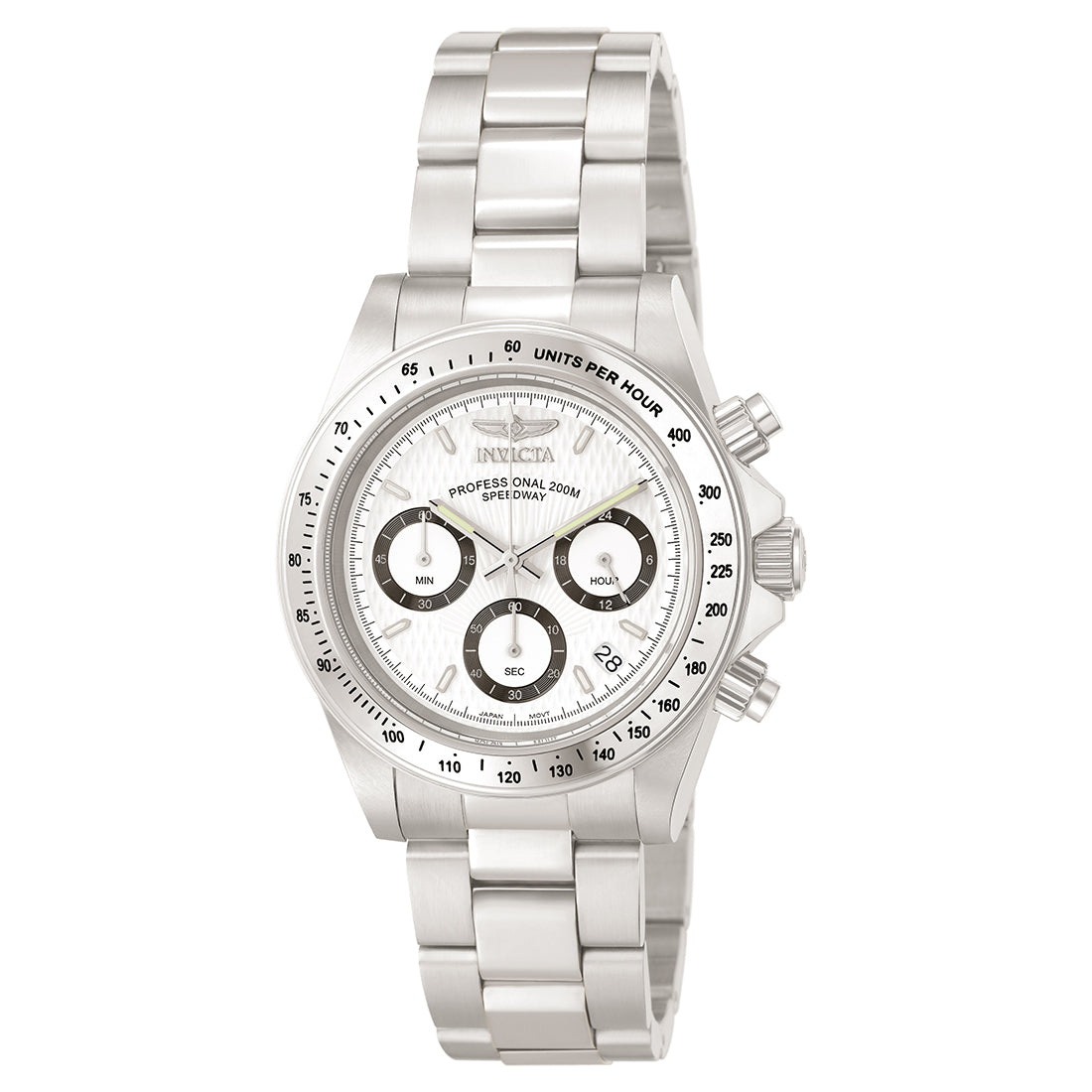 Invicta Speedway Analog White Dial MenS Watch-9211