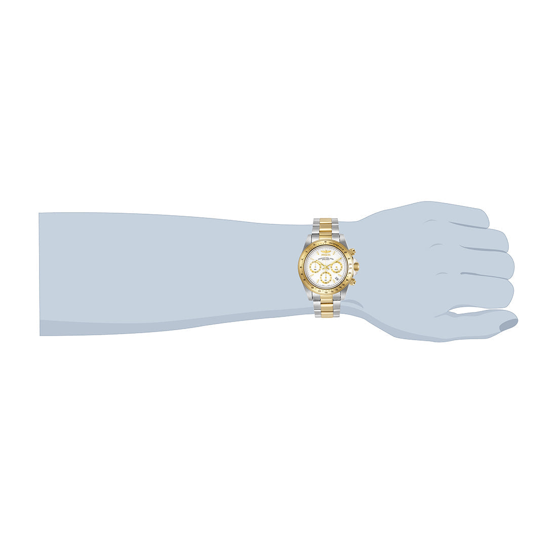 Invicta Speedway Analog White Dial MenS Watch-9212