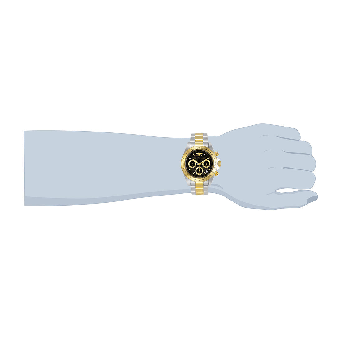 Invicta Speedway Analog Black Dial MenS Watch-9224