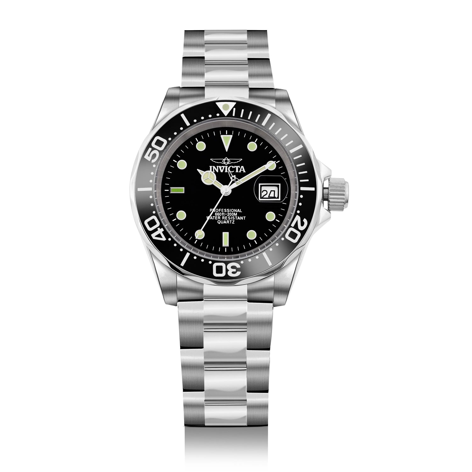 Invicta Pro Diver Quartz Black Dial Analog Watch For - Gents 9307