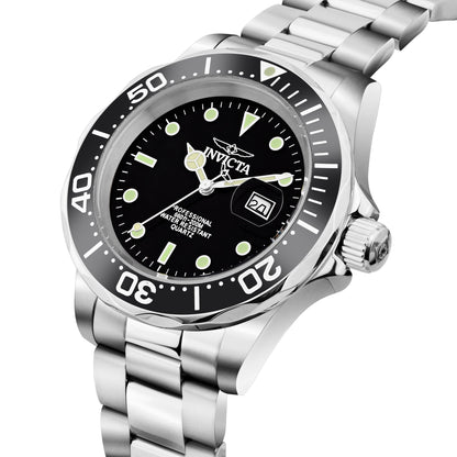 Invicta Pro Diver Quartz Black Dial Analog Watch For - Gents 9307
