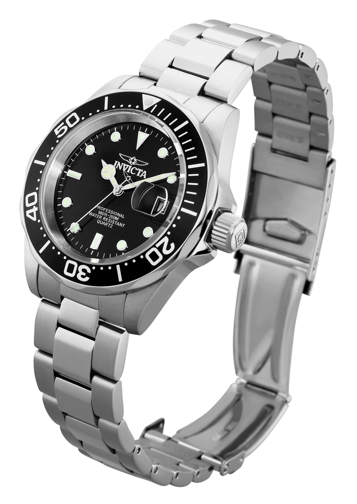 Invicta Pro Diver Quartz Black Dial Analog Watch For - Gents 9307