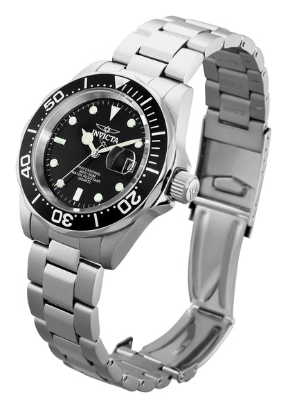 Invicta Pro Diver Quartz Black Dial Analog Watch For - Gents 9307