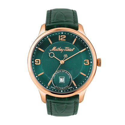 Mathey-Tissot Swiss Made Edmond 3D Automatic Green Dial  Gents Watch - AC1886PVE