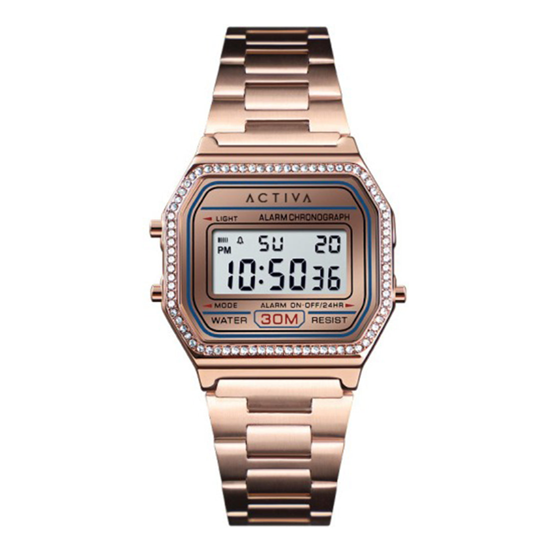 Invicta by Activa Digital Essentials Rose Gold Dial Analog Watch - For Ladies ACW1474-001