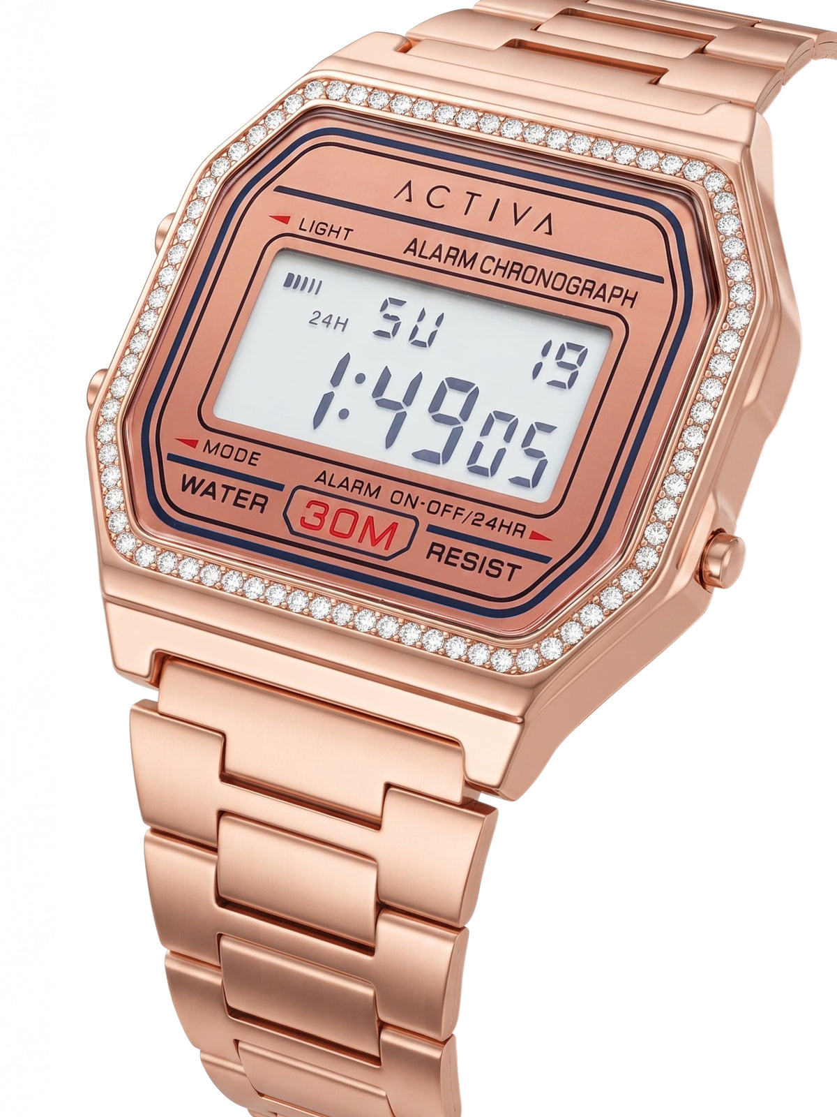 Invicta by Activa Digital Essentials Rose Gold Dial Analog Watch - For Ladies ACW1474-001