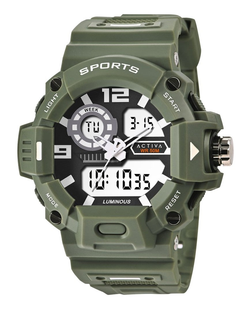 Activa By Invicta Black Dial Digital Watch For Unisex - ACW496-003