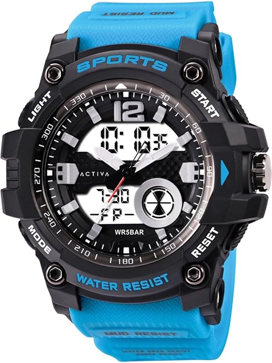 Activa By Invicta Black Dial Digital Watch For Unisex - ACW497-005