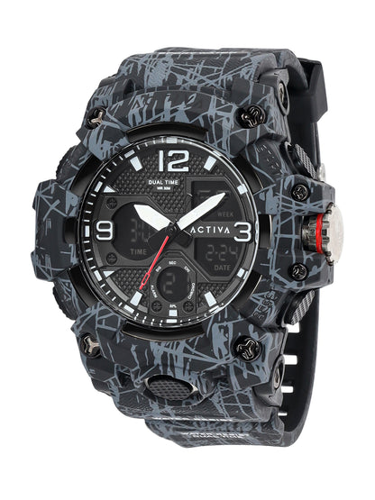 Invicta By Activa Digital Essentials Multicolor Dial Digital Watch For Gents -  ACW8008-001
