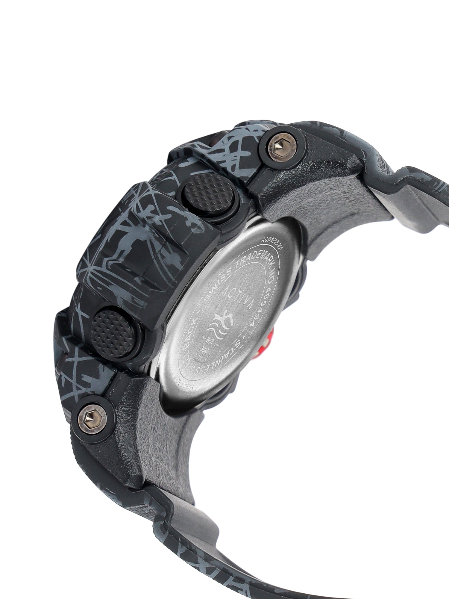 Invicta By Activa Digital Essentials Multicolor Dial Digital Watch For Gents -  ACW8008-001