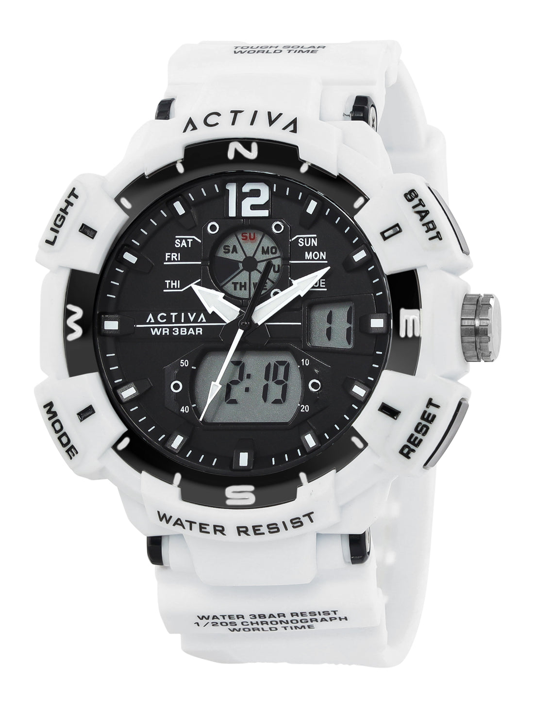 Invicta By Activa Digital Essentials Black Dial Digital Watch For Gents -  ACW8045-001
