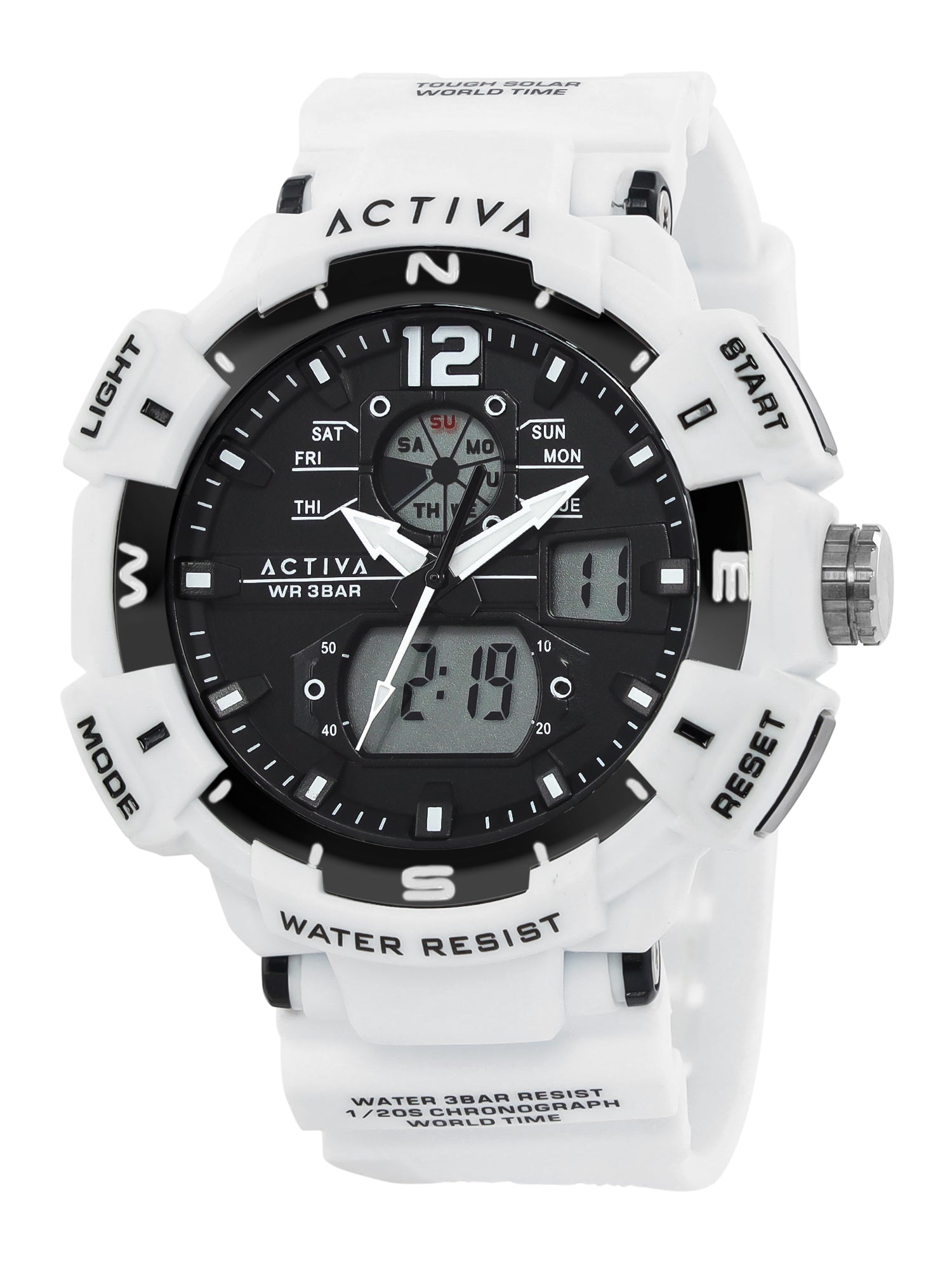 Invicta By Activa Digital Essentials Black Dial Digital Watch For Gents -  ACW8045-001