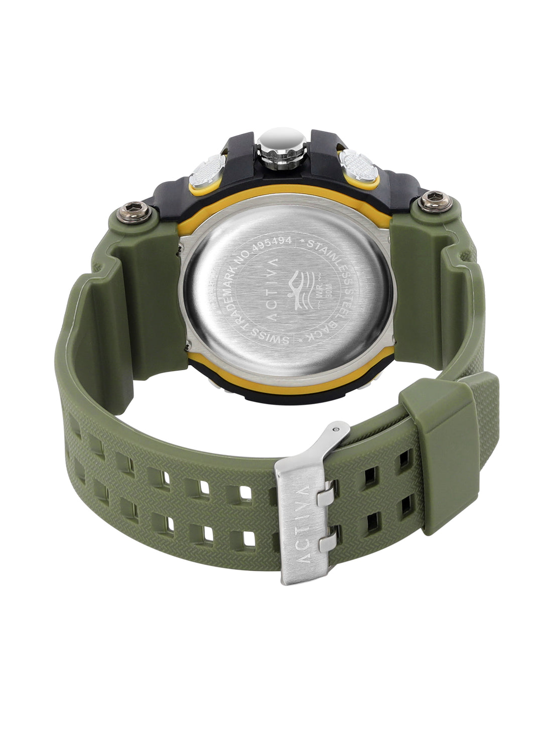 Invicta By Activa Digital Essentials Green Dial Digital Watch For Gents -  ACW8089-002