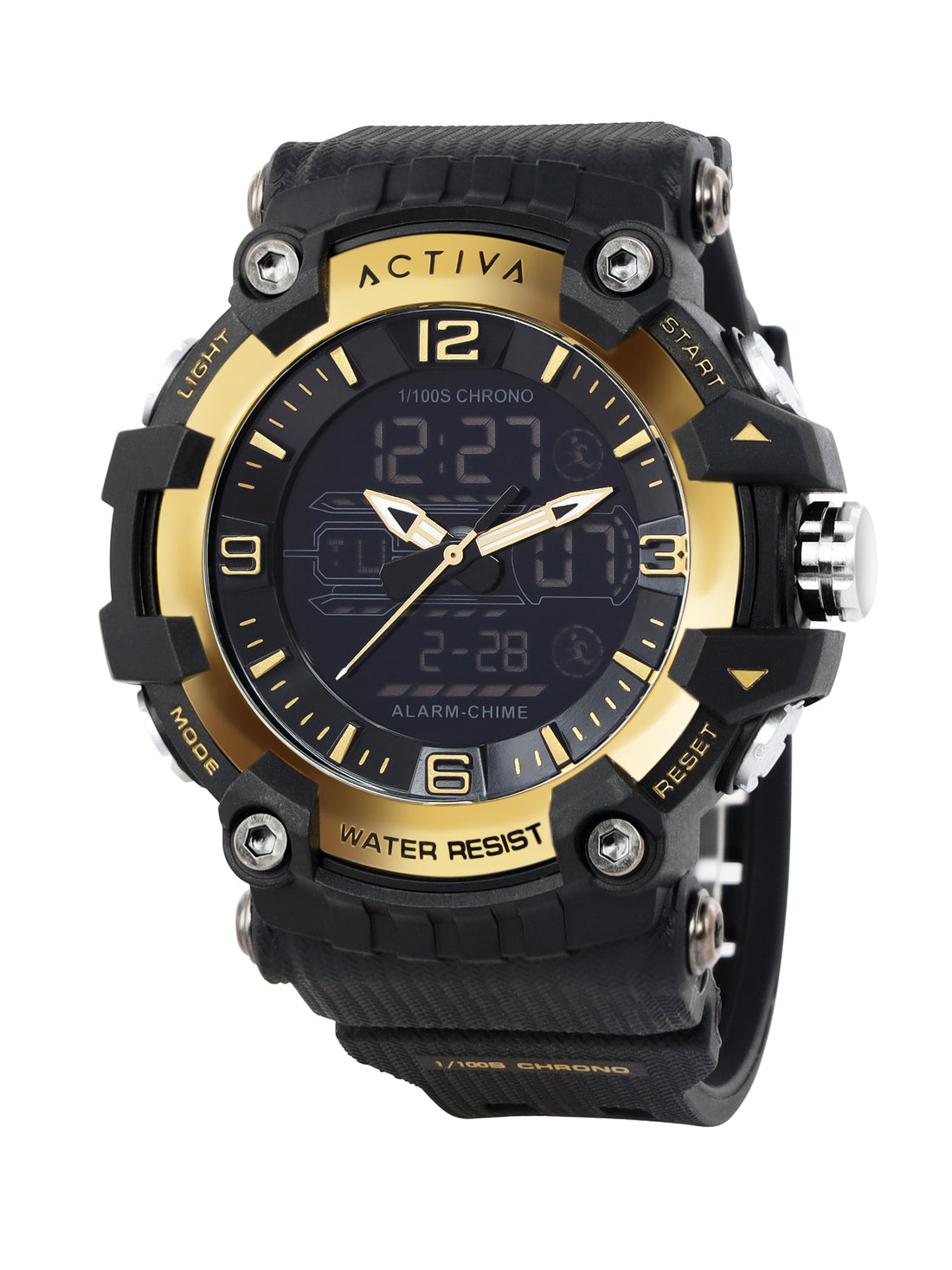 Invicta By Activa Digital Essentials Black Dial Digital Watch For Gents -  ACW8089-003