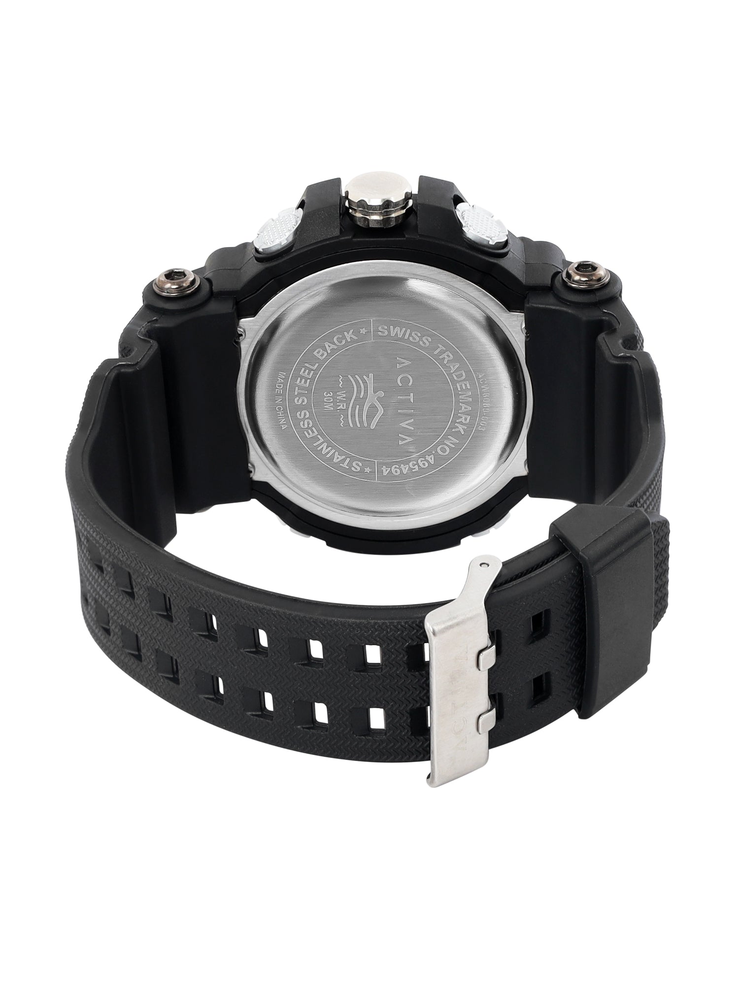 Invicta By Activa Digital Essentials Black Dial Digital Watch For Gents -  ACW8089-003
