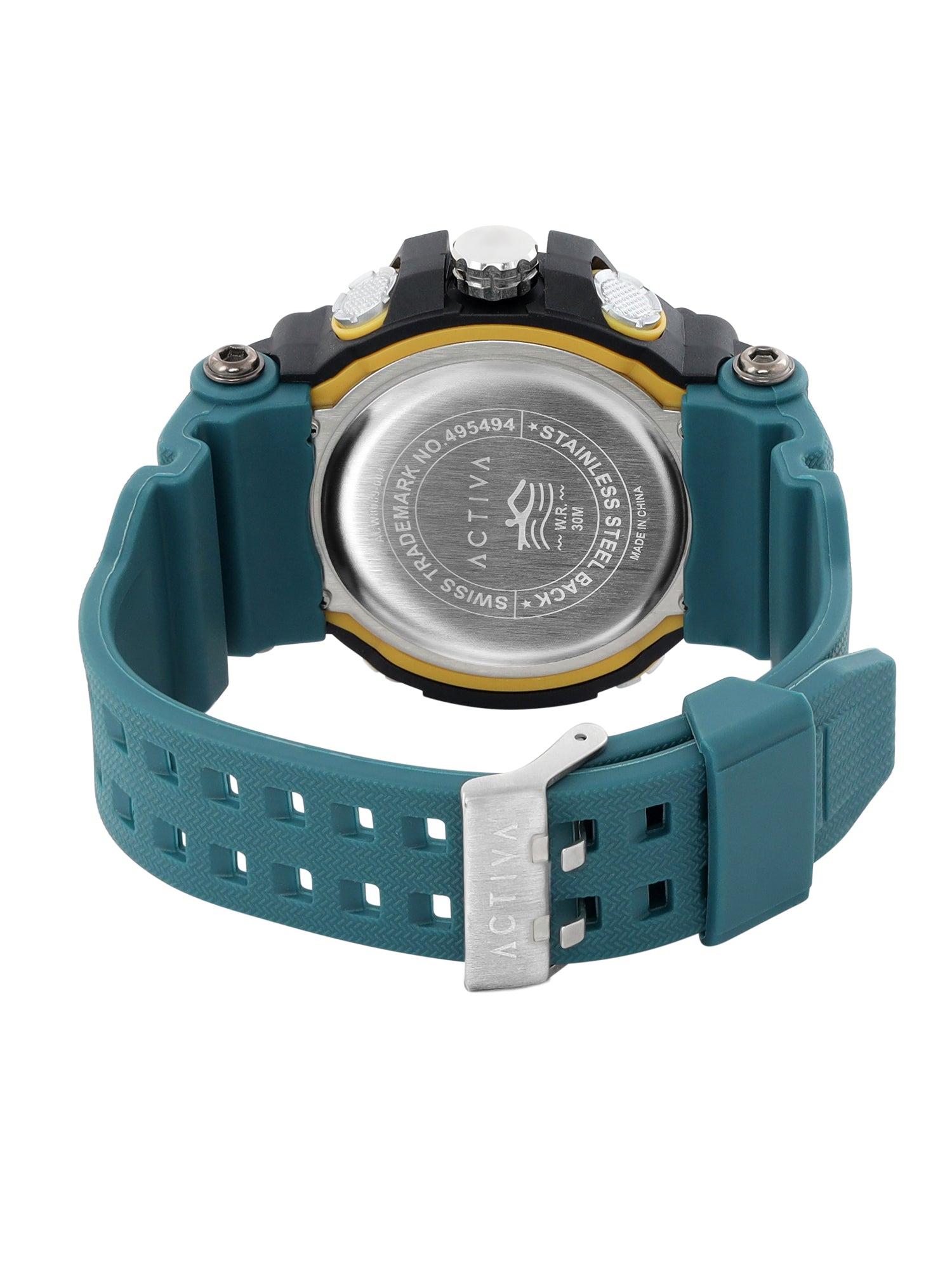 Invicta By Activa Digital Essentials Green Dial Digital Watch For Gents -  ACW8089-004