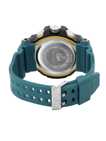 Invicta By Activa Digital Essentials Green Dial Digital Watch For Gents -  ACW8089-004