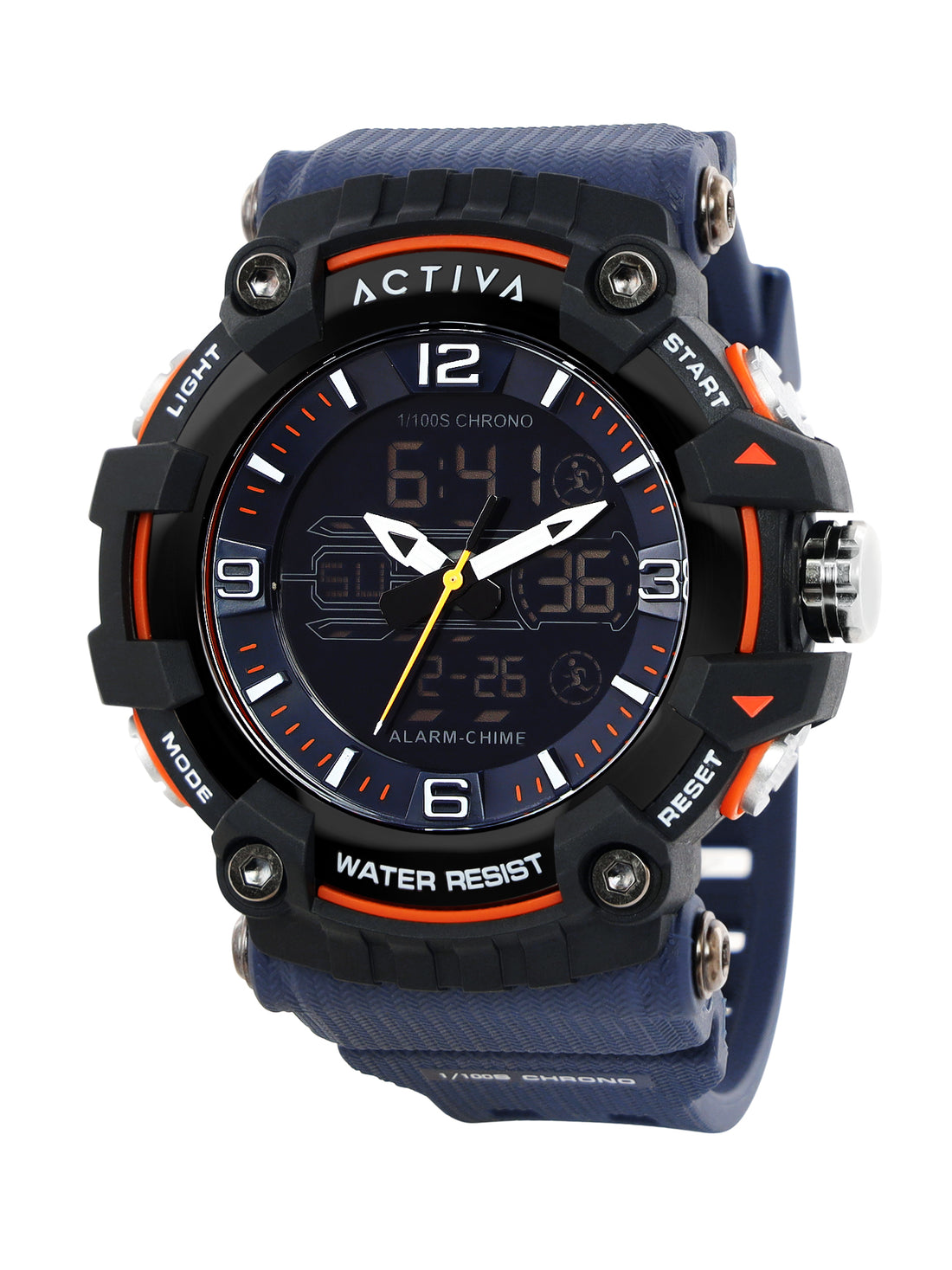 Invicta By Activa Digital Essentials Blue Dial Digital Watch For Gents -  ACW8089-005