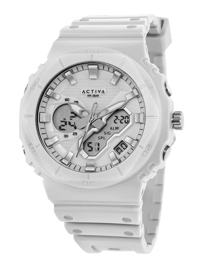 Invicta By Activa Digital Essentials White Dial Digital Watch For Gents -  ACW8120-002